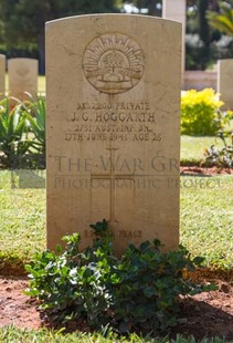 BEIRUT WAR CEMETERY - HOGGARTH, JOHN GEORGE